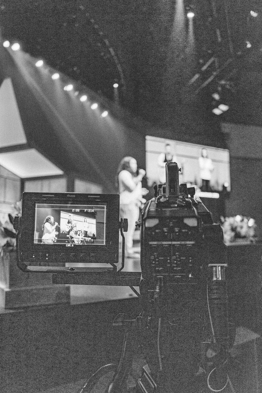 tv studio behind scenes