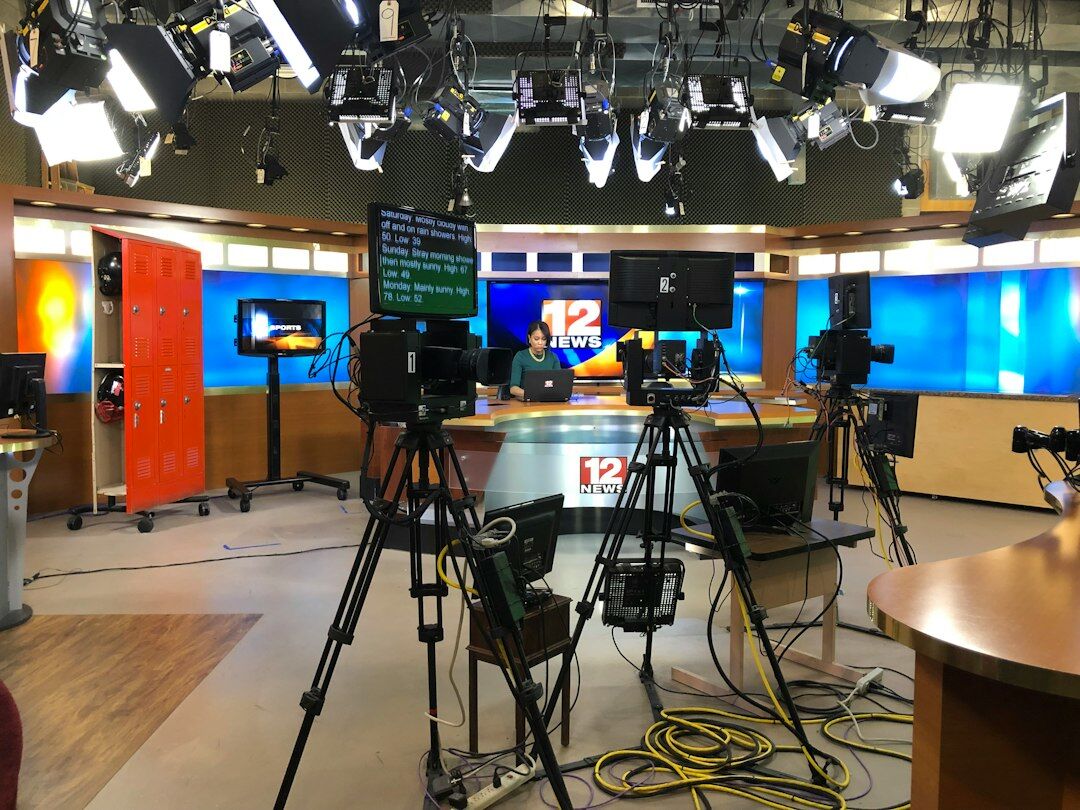 behind the scenes tv studio