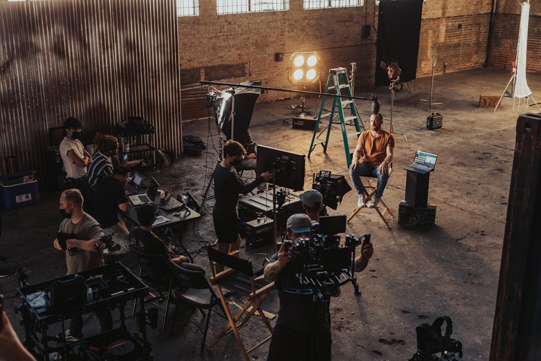 behind the scenes tv studio